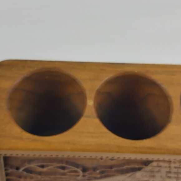 LASERCRAFT WOODEN DESK ORGANIZER SHIP DESIGN - Picture 13 of 14